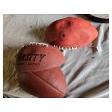 Varsity Genuine Leather Footballs - 1 Dismantled