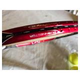 Wilson K Factor Tennis Racket and Penn Coach Tennis Balls