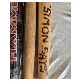 Easton Hammer Baseball Bat, 2 Wooden Bats (one with Simon Says burned into it)