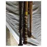 Easton Hammer Baseball Bat, 2 Wooden Bats (one with Simon Says burned into it)
