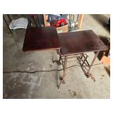 Toledo Metal Furniture Co. Uhl Steel Adjustable Typewriter Table