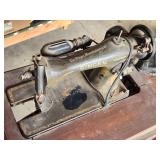 Singer Sewing Machine with Table and Accessories