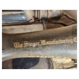 Singer Sewing Machine with Table and Accessories