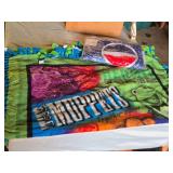 Muppets Fleece Blanket and Pepsi Beach Towel Lot
