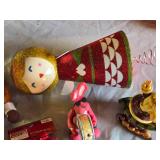 Lot of Christmas Ornaments Including Hallmark Jeep Wrangler Sport 4.0 L and Various Decor