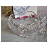 Celebrations by Mikasa Crystal Bowl and Tree-Shaped Dish
