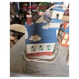 Ceramic Christmas Village Houses and Figurines