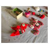 Assorted Christmas Ornaments and Decorations including Hallmark Keepsake Collection