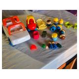 Little Tikes and Fisher-Price Toy Vehicles and Figures Set