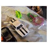 Mixed Toy including Beyblade Slingshock, Black & Decker Toy Hacksaw, and Hot Wheels Cars