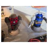 Power Rangers Mystic Cycle Blasters, Groot Planter, and Action Figures Lot including Robot Toys and Collectibles