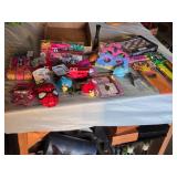 Glow in the Dark Beads, Gnarly Teeth, Angry Birds Plush Toys, and Assorted Craft Supplies