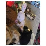 Lot of Plush Toys and Accessories including Stuffed Animals