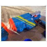 Denim Handbag with Rainbow Strap, Doll Outfit, and Assorted Toys