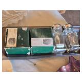 Assorted Dinnerware and Kitchen Items including Le Menu Plates, Glasses, and Accessories