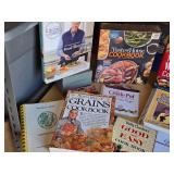 Collection of Cookbooks including "Joy of Cooking", "Taste of Home Cookbook", "The New Woman