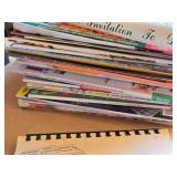 Lot of Cookbooks and Cooking Magazines including Crock-Pot Family Favorites and Taste of Home