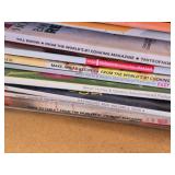 Lot of Cookbooks and Cooking Magazines including Crock-Pot Family Favorites and Taste of Home