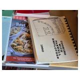 Lot of Cookbooks and Cooking Magazines including Crock-Pot Family Favorites and Taste of Home