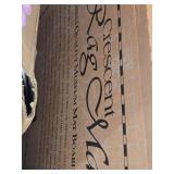 Giant Lot of Assorted Art and Framing Supplies including Dry Erase Boards, Mat Boards, and Sculpted Foam Speaker Grille