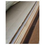 Giant Lot of Assorted Art and Framing Supplies including Dry Erase Boards, Mat Boards, and Sculpted Foam Speaker Grille