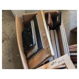 Large Lot of Picture Frames and Art Pieces including Framed Prayer, Assorted Frames, and Decorative Pieces