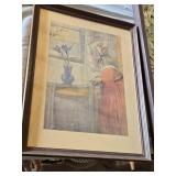 Lot of Home Decor Items Including Framed Art and Signs