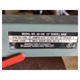 Delta Model 40-130 13" Scroll Saw - Works