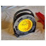 Extension Cord Reel and Big Red Scissor Jack