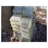 Glass Block Lot including Multiple Glass Blocks