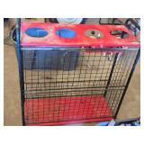 Recycling Bin Stand with Sorting Holes