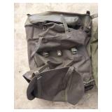 Military Surplus Backpack and Duffel Bag Set