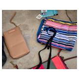 Lot of Handbags Including Fossil and Steve Madden