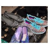 Lot of Footwear Including Champion Sandals, Skechers Sneakers, and Winter Boots - Mostly Size 10 and 10 M