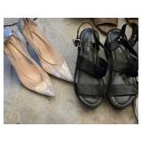 Lot of Shoes and Belts Including Various Styles and Brands Various Sizes