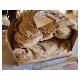 Window and Curtain Set including Window Scarf, Tailored Voile Panel, and Tailored Voile Scarf