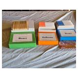 Houghton Mifflin Reading Program Word Card Sets including Bears, Balloons, and Boats with Sparklers