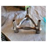 Various Household Items including Sony DVD Player, Glass Light Fixtures, and Cole & Mason Grinders