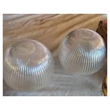 Various Household Items including Sony DVD Player, Glass Light Fixtures, and Cole & Mason Grinders