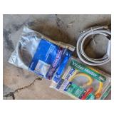 Washing Machine Fill Hose, Water Heater Connector, and Gas Connector Set