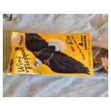 Vintage Jocari Paddle Wing Flapper Kite, Ashton Cigar Boxes, Camping Stool, and Old Flares