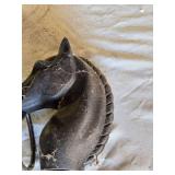 Horse Head Door Knocker Piece and Horseshoes