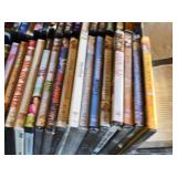 DVD Movie Collection including Star Wars, Fight Club, and Lila & Eve