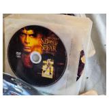 DVD Movie Collection including Star Wars, Fight Club, and Lila & Eve