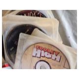 DVD Movie Collection including Star Wars, Fight Club, and Lila & Eve