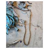 Vintage Western Saddle and Tack Set including Saddle, Stirrups, Reins, and Rope