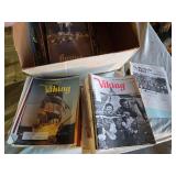 Viking Magazine Collection including Syttende Mai Publications features multiple issues of "Viking: The Sons of Norway" magazine