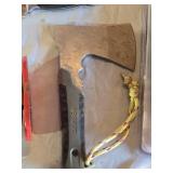 Gerber Hatchet, Gun Cleaning Kit, Bike Pump and Variety of Household Knives