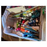 Letter Stamp Kit, Paints, and Rubber Stamps