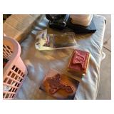 Letter Stamp Kit, Paints, and Rubber Stamps